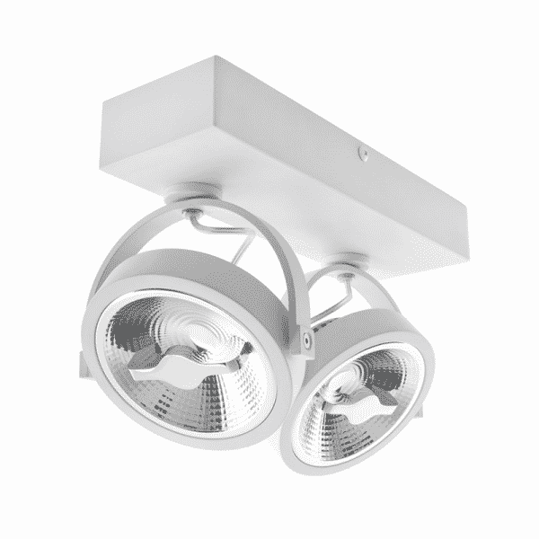 LED Opbouwspot | Dubbel | Wit | 24W | IP22 - Afbeelding 3