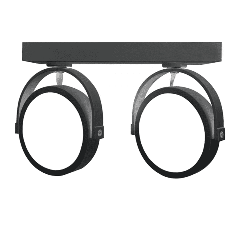 led-opbouwspot-zwart-dubbel-gu-10-ar111