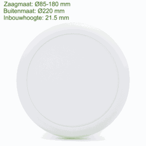 LED Opbouw Downlight | 2-standen | 12/18W