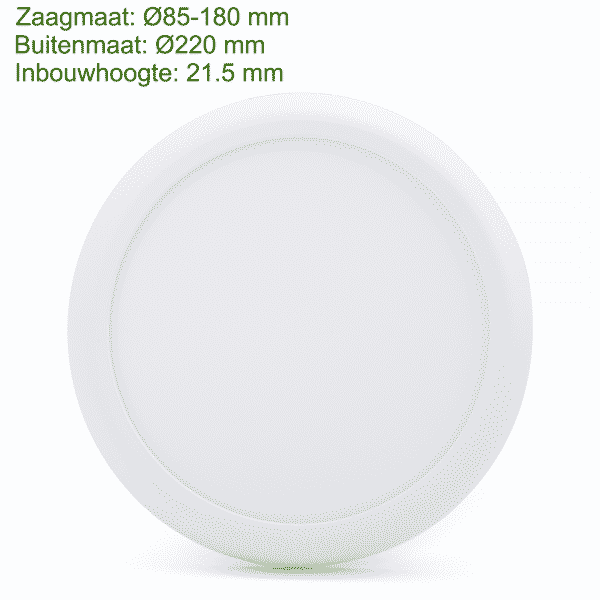 LED Opbouw Downlight | 2-standen | 12/18W