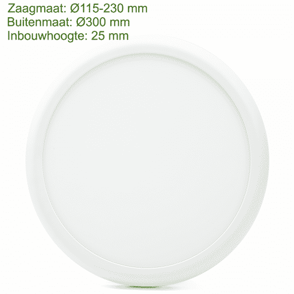 led-opbouw-downlight-18/25-watt
