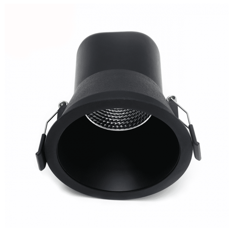led-inbouwspot-zwart-3000k