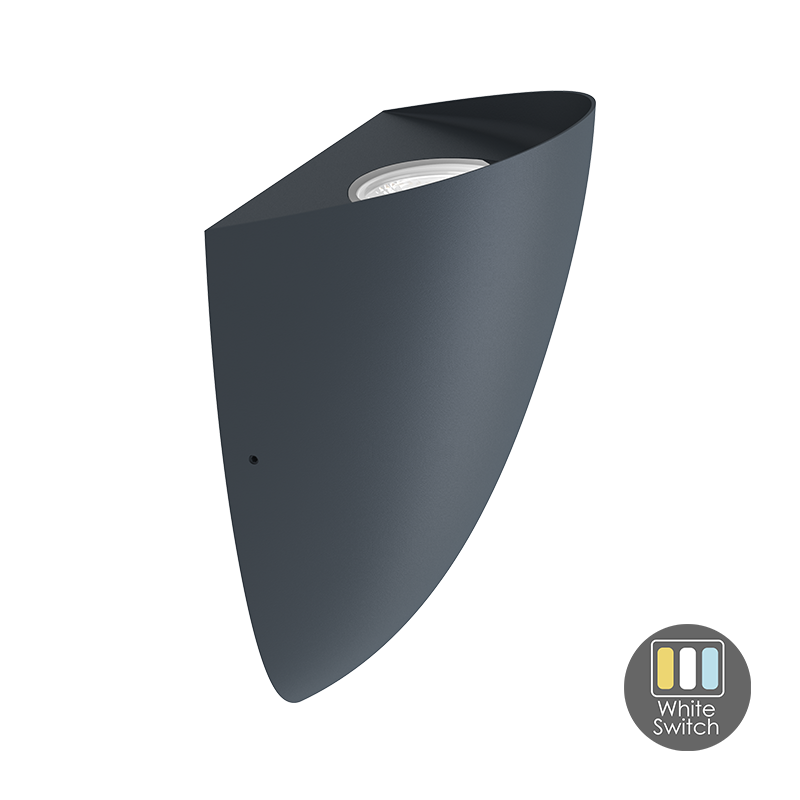 antraciet-wandlamp-ovaal