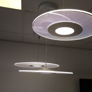 ronde lamp doorzichtig