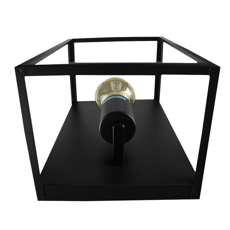 Industriële-wandlamp-zwart