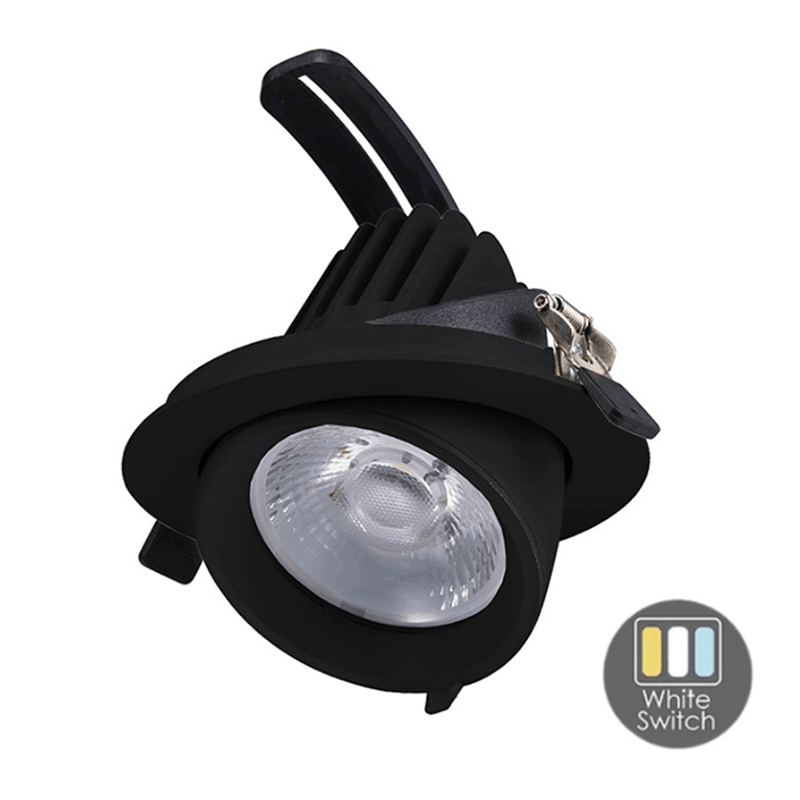 led-downlighter-zwart-kantelbaar-145mm-cct